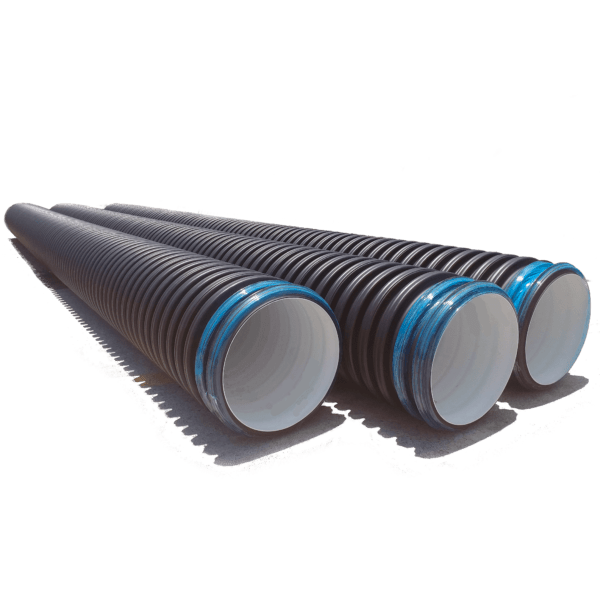 Tubo corrugado de alta resistencia para drenaje pluvial y sistemas de desagüe